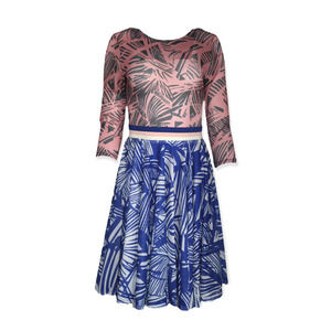 MAAC London Palm Print Dress Size 2 NWT